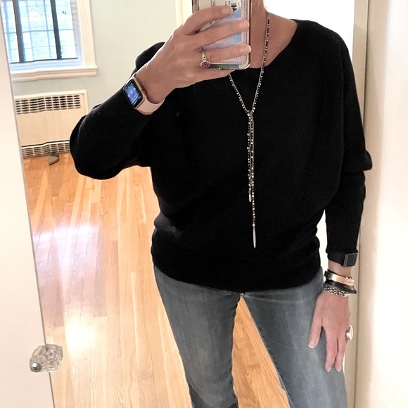 Free People Dolman Sleeve Cashmere Sweater - Picture 6 of 11